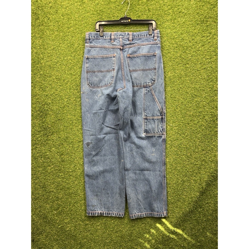 Vintage Sean John Carpenter Jeans Mens 34 34x31 Blue Baggy Grunge Skater Y2K